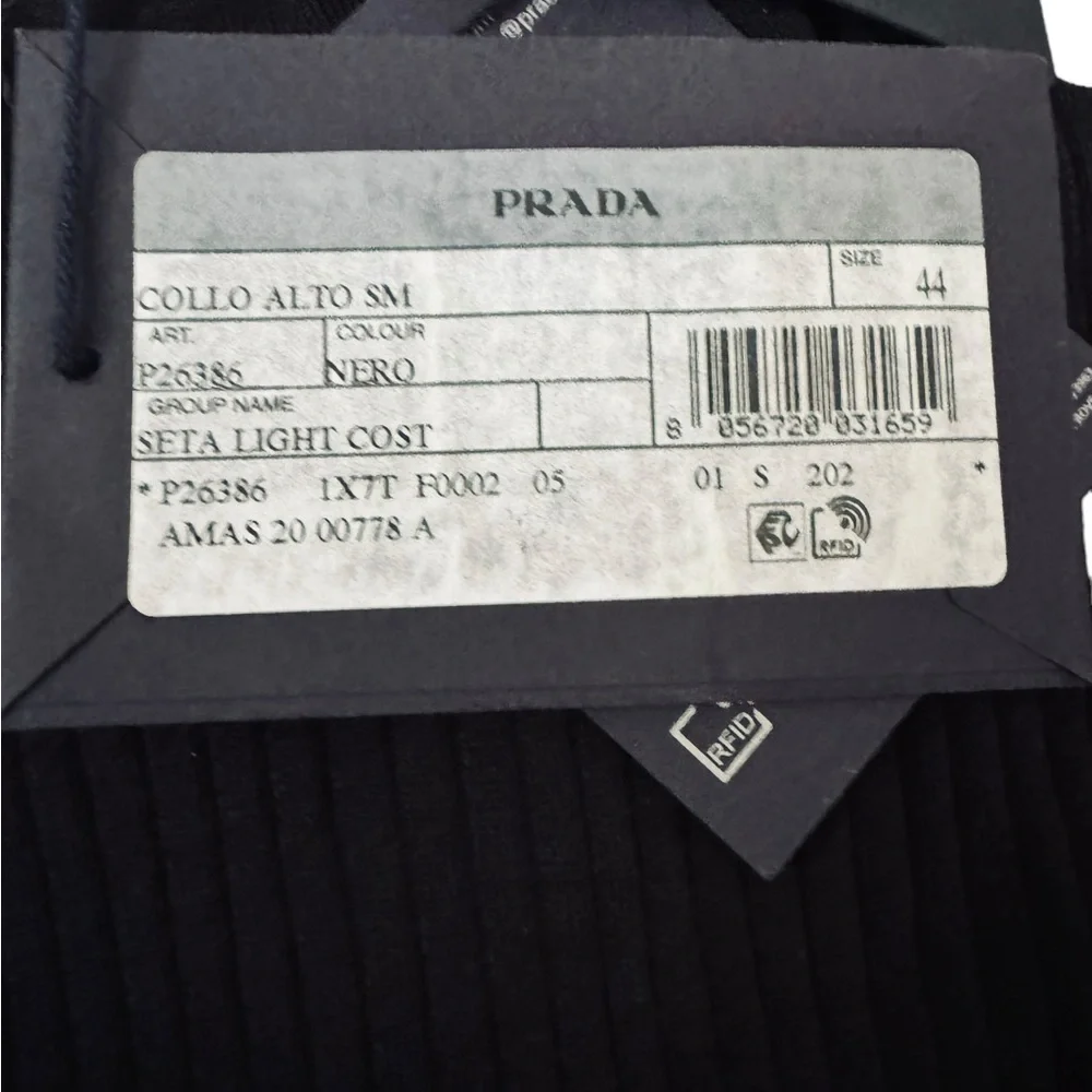 PRADA***Sleveeless Black Turtleneck****I 44 US 10***$1370 - Picture 12 of 13